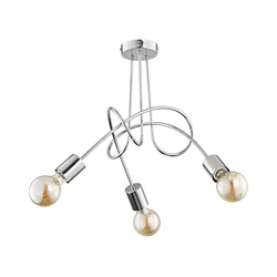 Plafonski luster TANGO 3xE27/15W/230V hrom