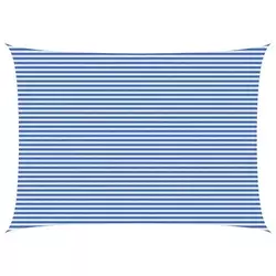 Jedrilica za sunčevu sjenu Plava i bijela 5 x 6 m HDPE