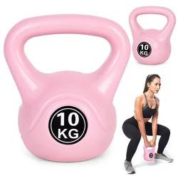 Kettlebell 10 kg roza