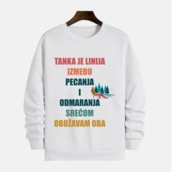 MAFIMI Duks Tanka je linija između pecanja i odmaranja, Beli