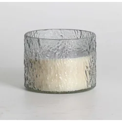 Homestar Dišeča sveča v steklu Nature Green H7,5 cm
