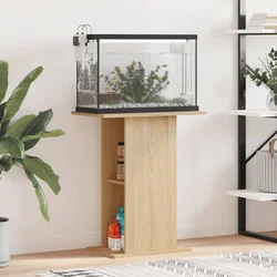 Stalak za akvarij Sonoma hrast 60,5x36x72,5 cm Konstruirano drvo
