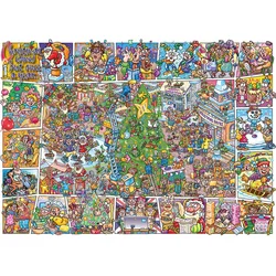 Gibsons - Puzzle Krekerji za božič - 1 000 kosov