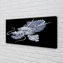 tulup.si Slika na platnu Japonski zmaj glava 120x60 cm