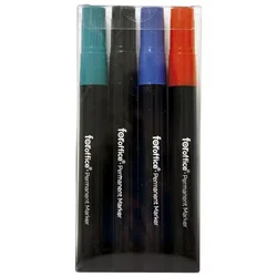 Marker permanentni 1,5-3mm okrugli vrh pk4 foroffice sortirano