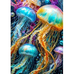 Enjoy - Puzzle Žarenje meduz - 1 000 kosov