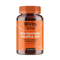 Bivits Activa Alfa-lipoinska kiselina 300 tablete A60