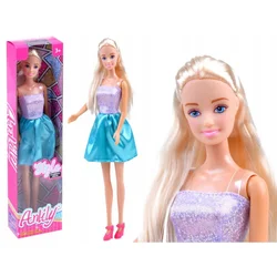 Anlily z dolgimi blond lasmi