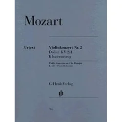 MOZART: VIOLIN CONCERTO NO.2 D MAJOR KV211 NOTE