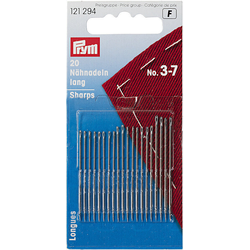 PRYM Hand Sewing Needles Sharps 3-7