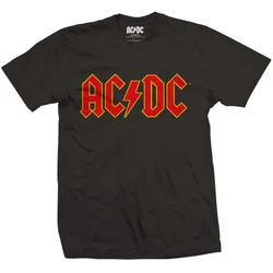 AC/DC Majica Logo Unisex Black 2XL