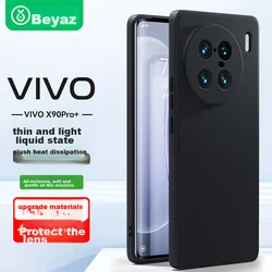 Biaze Maska za mobilni telefon Vivo X90 Pro+, Crna