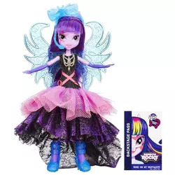 HASBRO lutka My Little Pony Equestria Girl Super Fashion Twilight Sparkle A8059, ljubičasto-plava