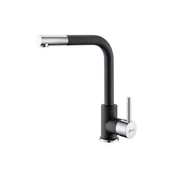 METALAC Slavina za sudoperu Lux T03816 crna