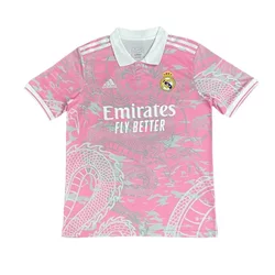 BigBuy Real Madrid nogometni dres Pink Dragon, navijaška različica, S