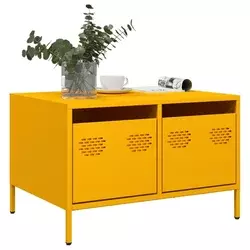 TV ormarić boja senfa 68x50x43,5 cm čelični