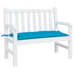 Jastuk za vrtnu klupu svjetloplavi 100x50x7 cm tkanina Oxford