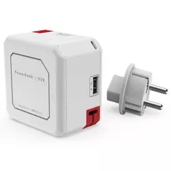ALLOCACOC Powerbank 5000 mAh -   5000 mAh, Bela