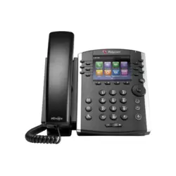 Polycom VVX 410 12-line Desktop Phone Gigabit Ethernet with HD Voice. Compatible Partner platforms: 20. POE. Ships without power supply. 3 year partner premier service is included for China (2200-46162-025)