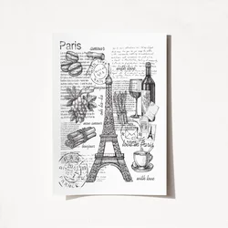 Wallity Poster Paris-2028, 21x29,7 cm