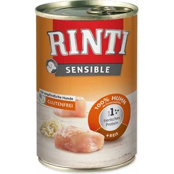 Varčno pakiranje Rinti Sensible 24x400 g - Piščanec and riž