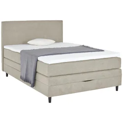 Boxspring Krevet Kleopatra 140/200 cm , sivobraon