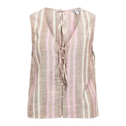 OBJECT Bluza OBJVIGGA  pikčasto rjava / roza / bela