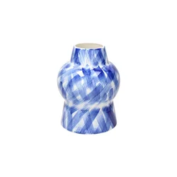 Tognana Zaobljena vaza Storm, O15xV 21 cm, Plava