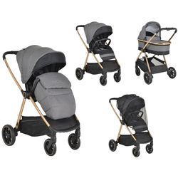 Cangaroo Kolica za bebe 3 u 1 Hydra I-Size Siva