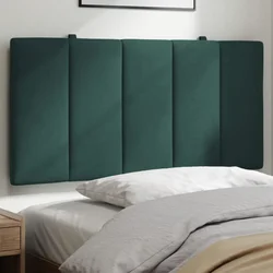 Jastuk za uzglavlje Hanko tamnozeleni 100 cm baršunasti