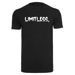 Mister Tee Majica Limitless črna/bela