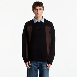 Pulover Obey Brann Sweater Digital Black Multi L