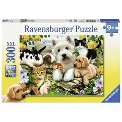 Ravensburger puzzle (slagalice) 300pcs Srećne životinje RA13160