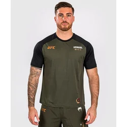 Venum Muška majica kratkih rukava UFC Authentic Fight Week, Maslinasta
