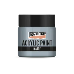 Akrilna barva mat - 50 ml - podeželsko modra