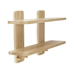 Eglo 424555 - Zidna polica MAINTIMBATO 32x60 cm hrast