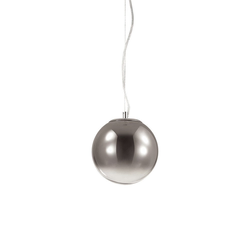 Ideal Lux - Luster na sajli MAPA 1xE27/42W/230V, prečnik 20 cm, siva/dimljena