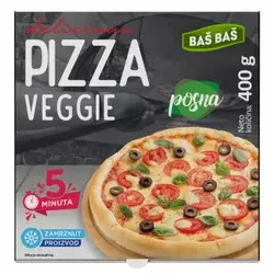 SMRZNUTA PIZZA VEGGIE BAŠ BAŠ 400G