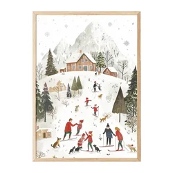 Dekorativna slika u okviru 30 x 40 cm