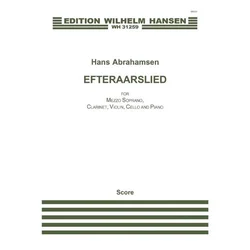 ABRAHAMSEN:EFERARSLIED/HERBSTLIED SCORE