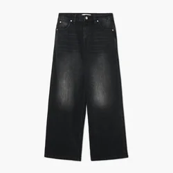 Cropp - Baggy farmerke ispranog izgleda - CRNO