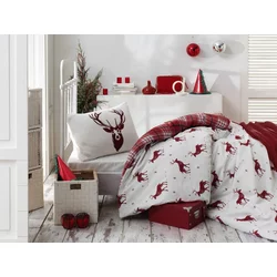 L`ESSENTIEL MAISON Posteljina (135 x 200) Geyik Claret Red