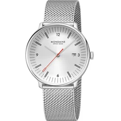 Mondaine MLE.41210.SM Mens Watch Doppio 41mm 5ATM