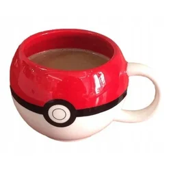 3D POKEMON POKEBALL KERAMIČNA SKODELICA DARILNA 350 ML