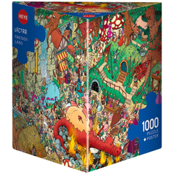 Heye puzzle 1000 pcs Triangle Lectrr Cartoon Fantasyland 30021