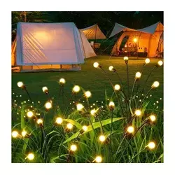 LED solarno dekorativno svetlo 10xLED/1,2V 3000K 73 cm 600 mAh IP44