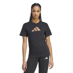 Adidas FLORAL T, ženska majica, crna SD688