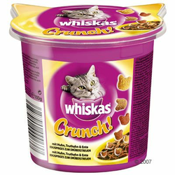 Whiskas Crunch s piletinom, puretinom i pačetinom - 100 g