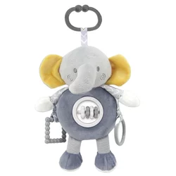 Lorelli plisana igracka activity- elephant grey natural ( 10191410010 )