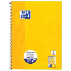 BLOK KOLEGIJ A4 PLUS  KARO 80L PERFORACIJA PLUS 4RUPE CLASSIC OXFORD 100050356 TAMNOŽUTI
